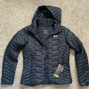 Hooded Under Armor Coldgear Reactor Puffer